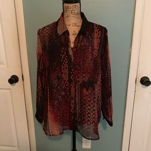 Liz Baker two piece top Petite Large